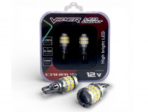 LED лампа (2шт) VIPER T15 (4014) 30SMD+(3020) White - 1