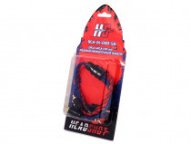 Межблочный кабель Kicx Headshot RCA-24-030-SS 0.3м - 3