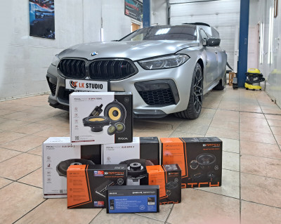 Полный апгрейд акустической системы BMW M8