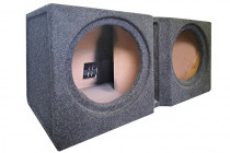 Корпус сабвуфера 12х2" c 2 терминала - 1