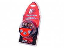 Межблочный кабель Kicx Headshot RCA-24-150-SS 1.5м - 3