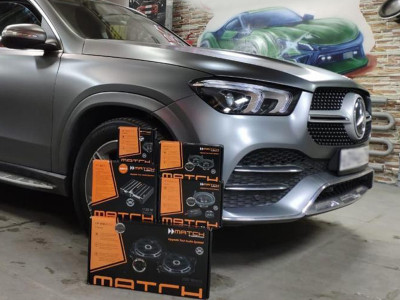 Установка автозвука на Mercedes GLE W167