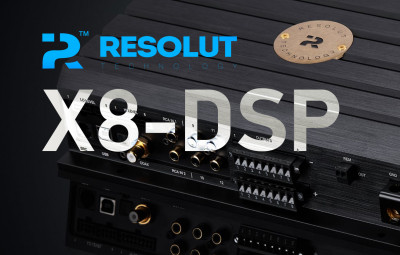 Процессорный усилитель Resolut с USB и Bluetooth